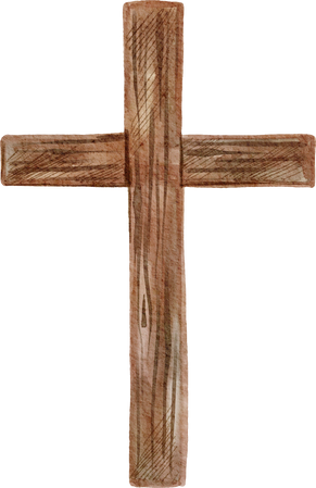 Wooden Cross, Christian Symbol